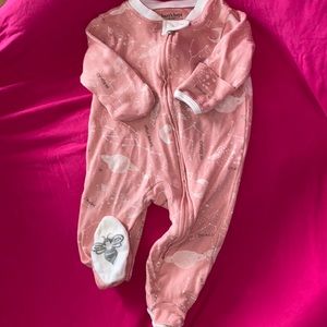 Burt’s bees baby zippered footie